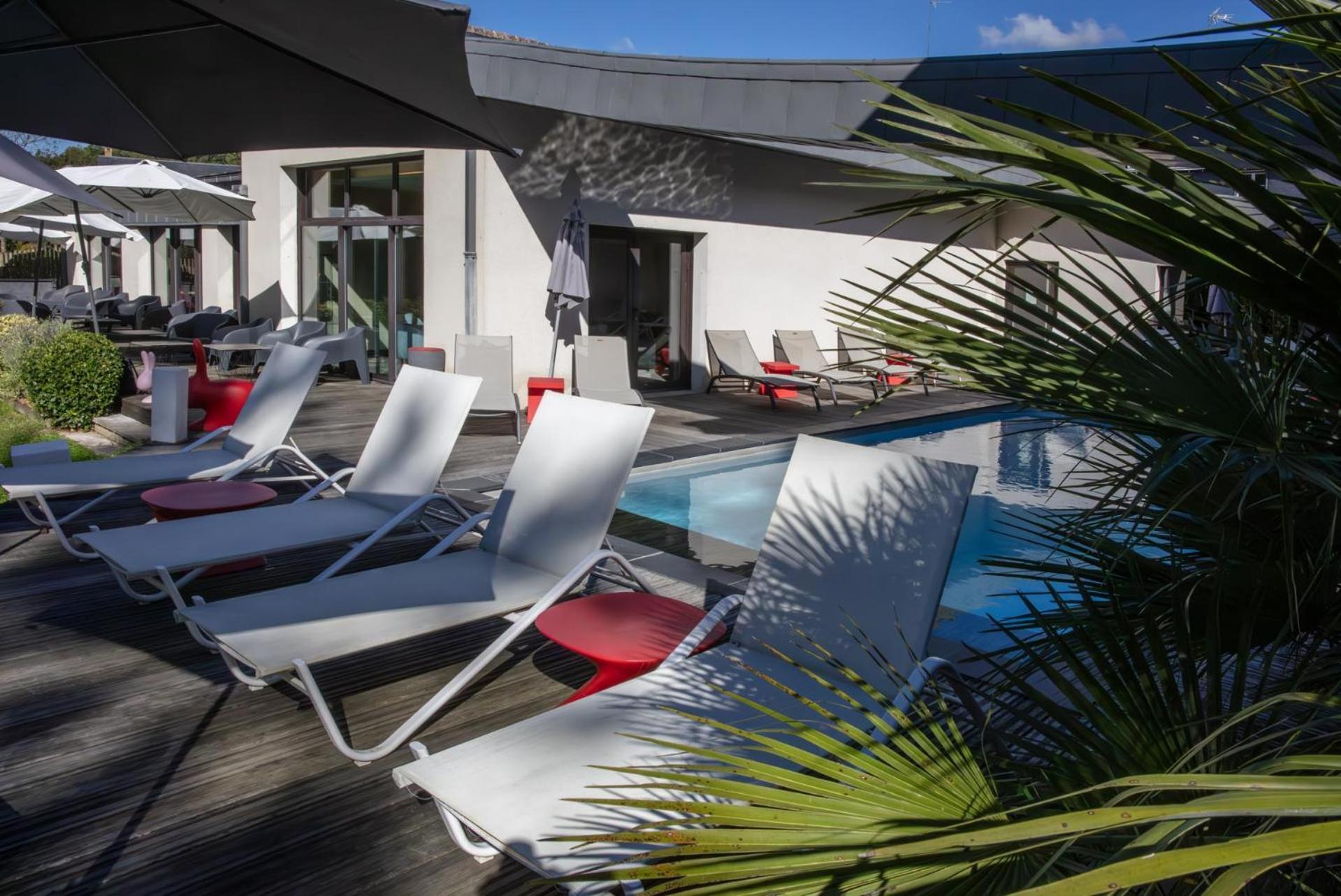 L'Aubinière Hôtel Restaurant&Spa Saint-Ouen-les-Vignes Exterior foto
