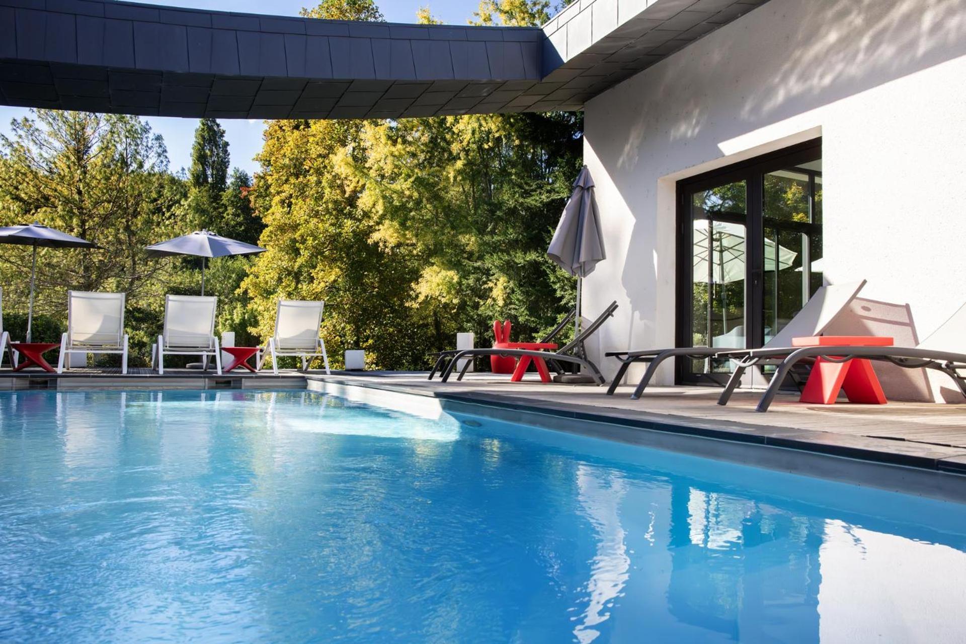 L'Aubinière Hôtel Restaurant&Spa Saint-Ouen-les-Vignes Exterior foto